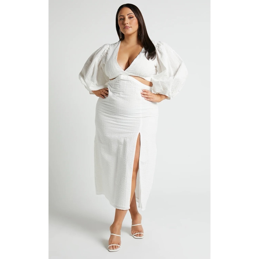 Showpo Miggy Midi Dress - Size US 14